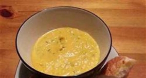 Green Curry, Pumpkin, and Coriander Soup