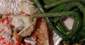 Smoked Salmon Tortellini with Bechamel Sauce