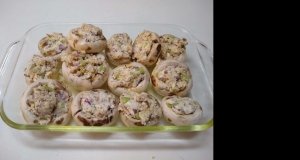 Artichoke Stuffed Mushrooms