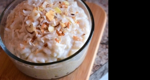 Dairy-Free Coconut Rice Pudding