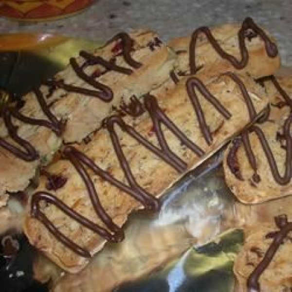 Chocolate and Almond Biscotti