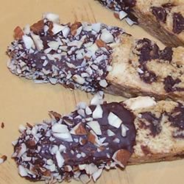 Chocolate and Almond Biscotti