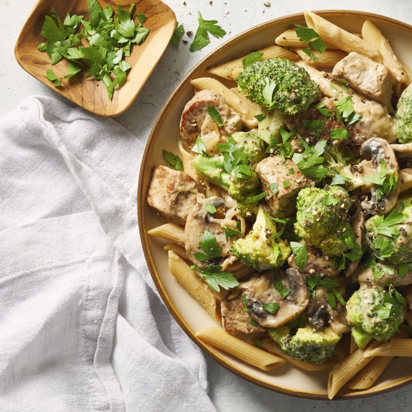 Diabetic-Friendly Pork Stroganoff