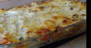 Chicken Taco Lasagna