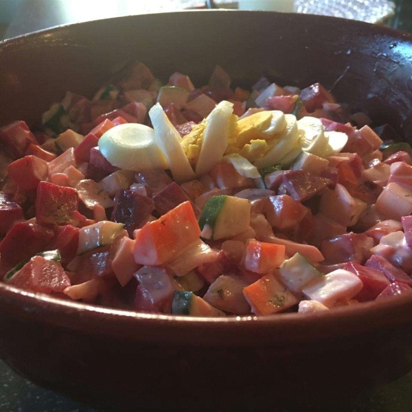 Beet and Cucumber Salad
