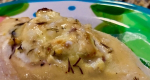 Stuffed Chicken Breasts with Lemon-Dill Sauce