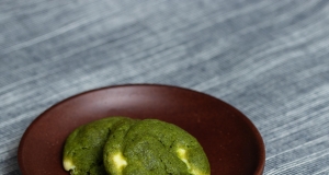 Matcha and White Chocolate Cookies
