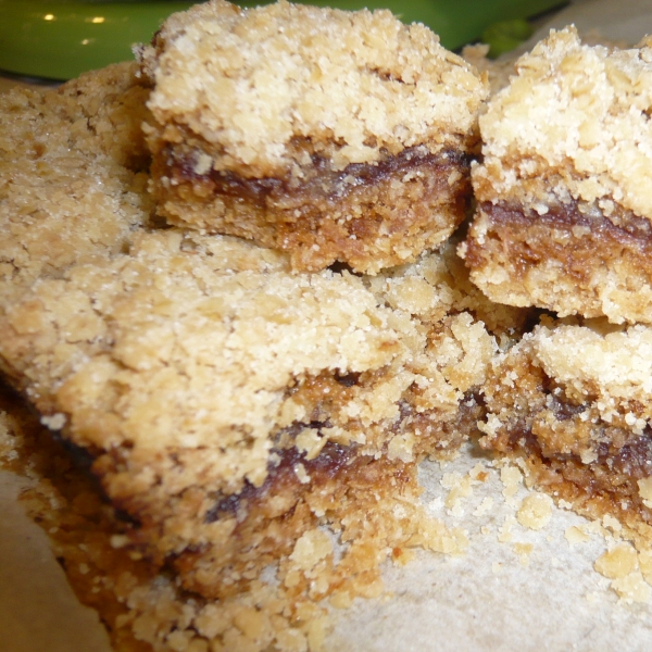 Apple Butter Oatmeal Bars