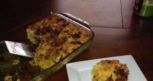 Cheesy Tater Tot Breakfast Casserole