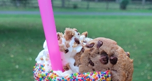 Coffee-Flavored Cookie Dough Milkshake