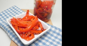 Marinated Roasted Red Peppers