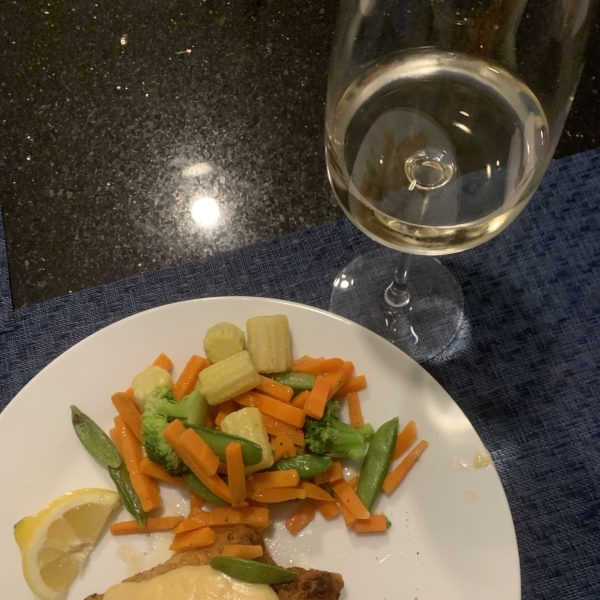 Grouper with Lemon White Sauce