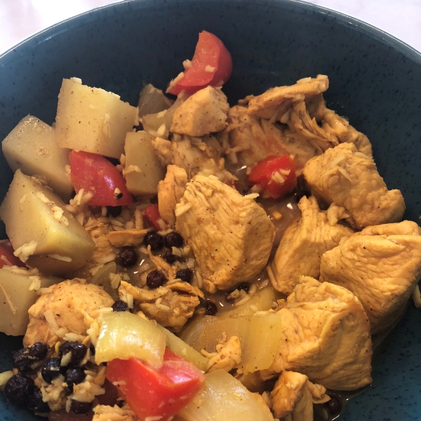 Goof Proof Coconut Curry Chicken