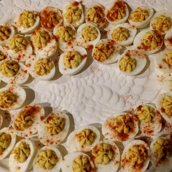 Curried Deviled Eggs