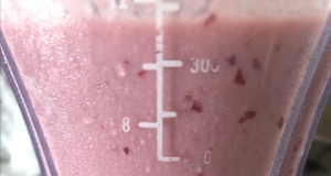 Rosy Rhubarb Smoothie