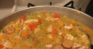 Stovetop Butternut Squash and Chicken Stew with Quinoa