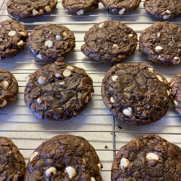 Double Fudge Brownie Cookies