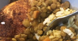 Caribbean Curried Peas (Lentils)