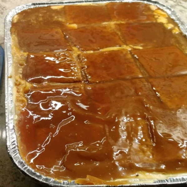 Caramel Apple Éclair Cake