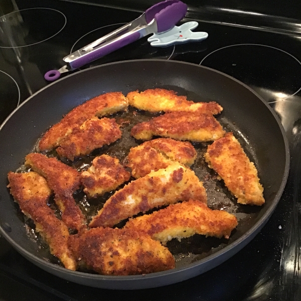 Light and Crispy Chicken Strips