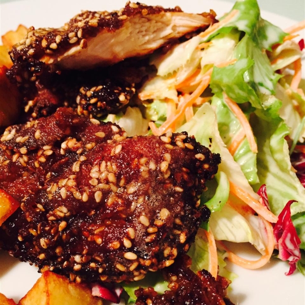 Baked Sesame Chicken