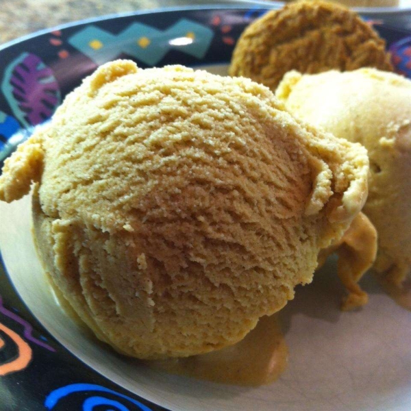 Creamy Pumpkin Ice Cream