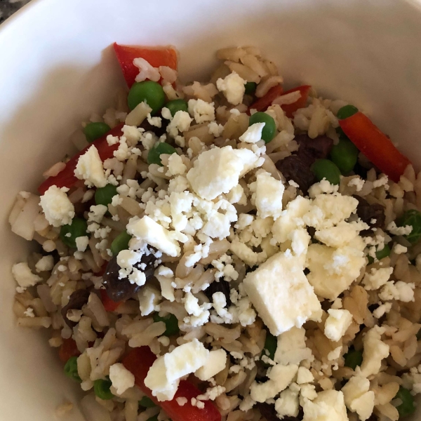 Mediterranean Brown Rice Salad