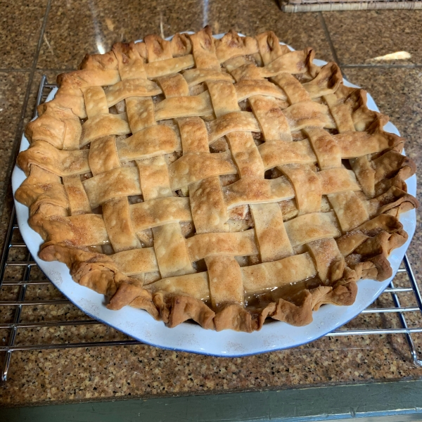 Spiced Pear & Apple Pie