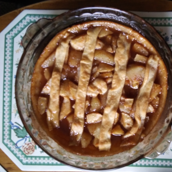 Spiced Pear & Apple Pie