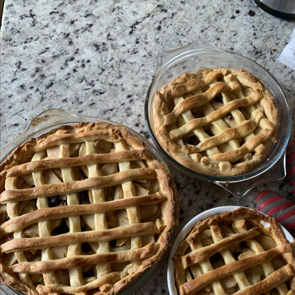 Spiced Pear & Apple Pie