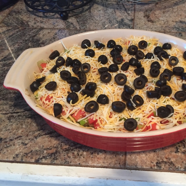 Haystack (The Best 7-Layer Dip Ever)