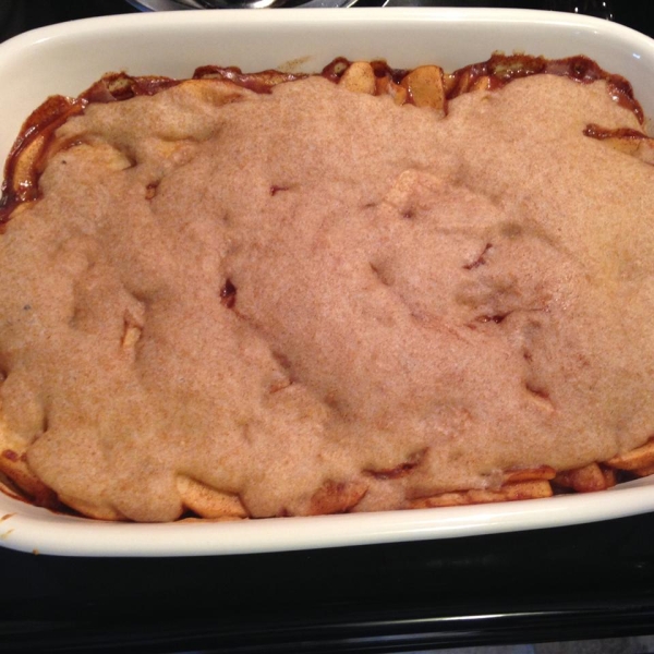 Warm Apple Cinnamon Cobbler