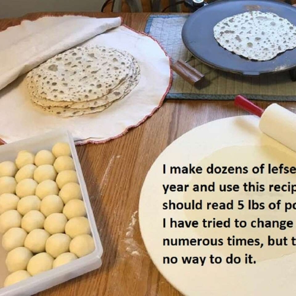 Norwegian Lefse