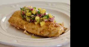 Brazilian Grilled Salmon With Mango Salsa