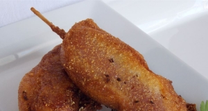 Corn Cob Puppies (Corn Dogs)