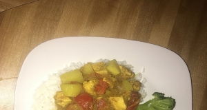 Jamaican Style Curry Chicken