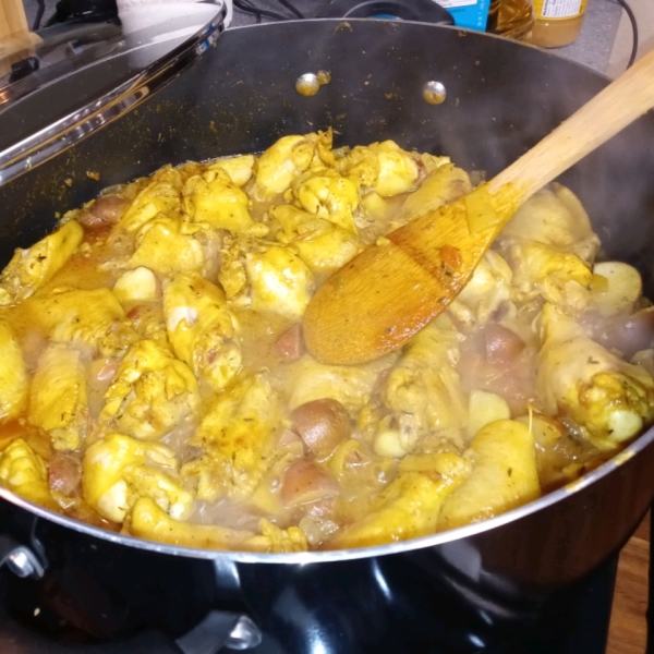 Jamaican Style Curry Chicken