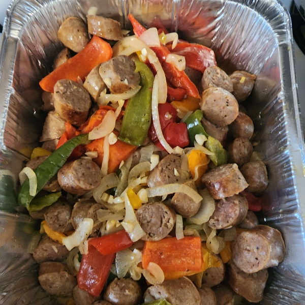 Italian Sausage, Peppers, and Onions