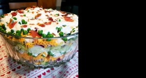 Aunt Mary's Layered Salad