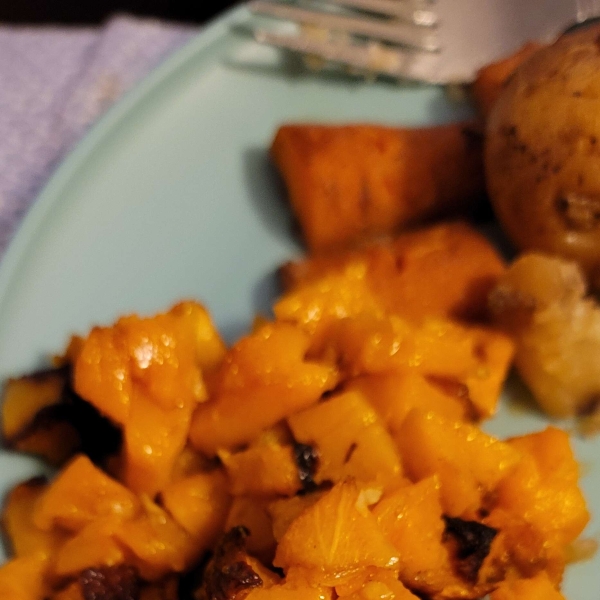Simple Roasted Butternut Squash