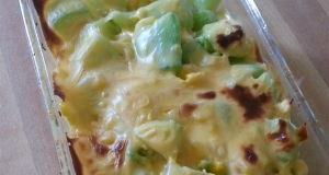 Chayote with Egg and Cheese