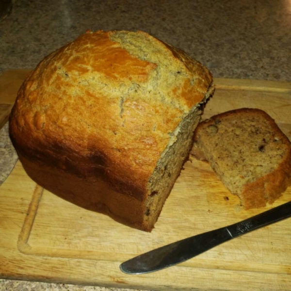 Bread Machine Banana Nut Bread