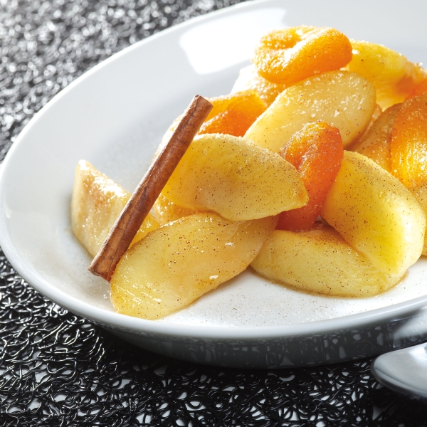 ActiFried Apples with Apricots and Almonds