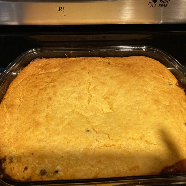 Cheesy Cornbread Casserole