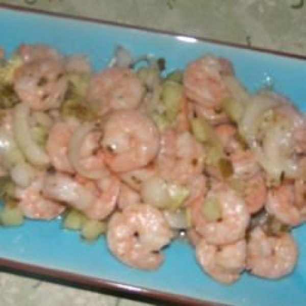 Kiki's Sweet and Spicy Marinated Shrimp