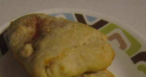 Cheesy Bison Pepperoni Pizza Turnovers