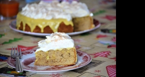 Eggnog Poke Cake