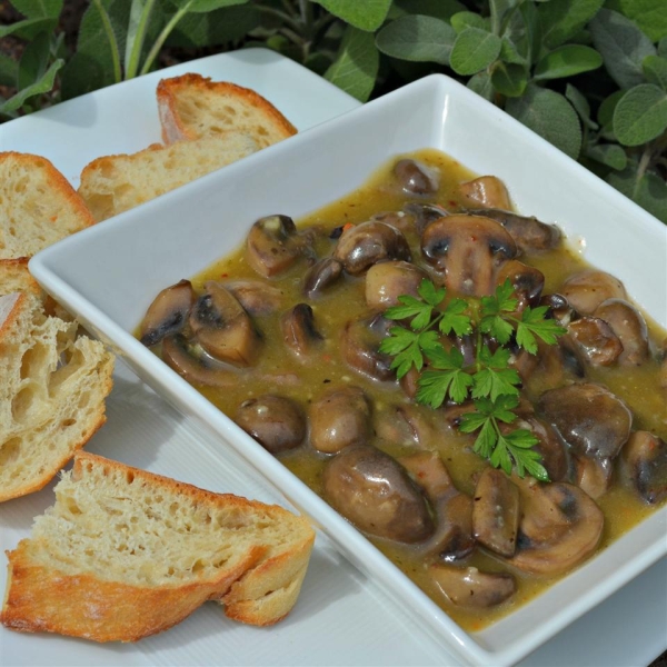 Jean's Marinated Mushrooms