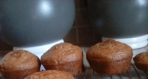 Chocolate Chip Muffins with Applesauce