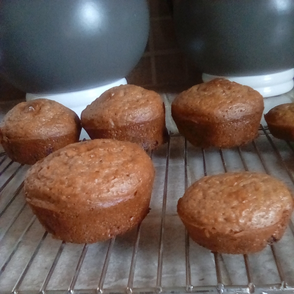Chocolate Chip Muffins with Applesauce